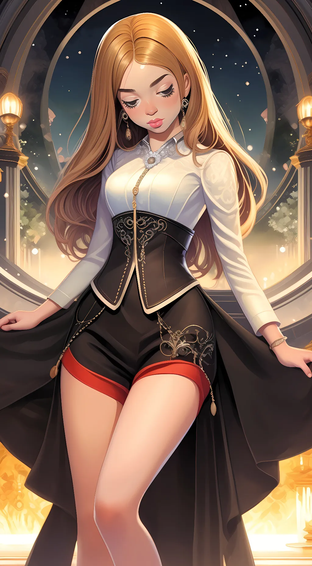 ai character: kayla background