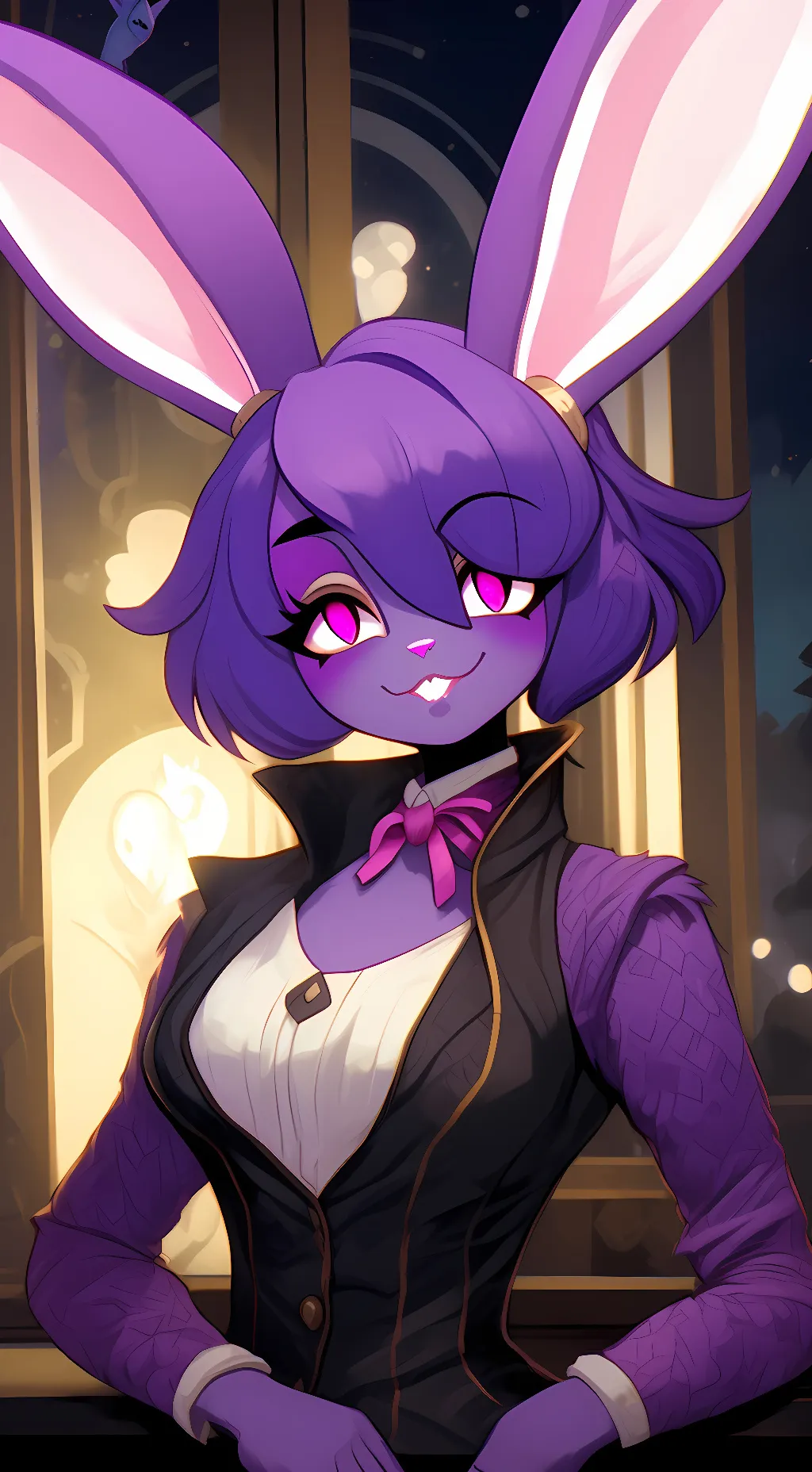 ai character: Bonnfie background