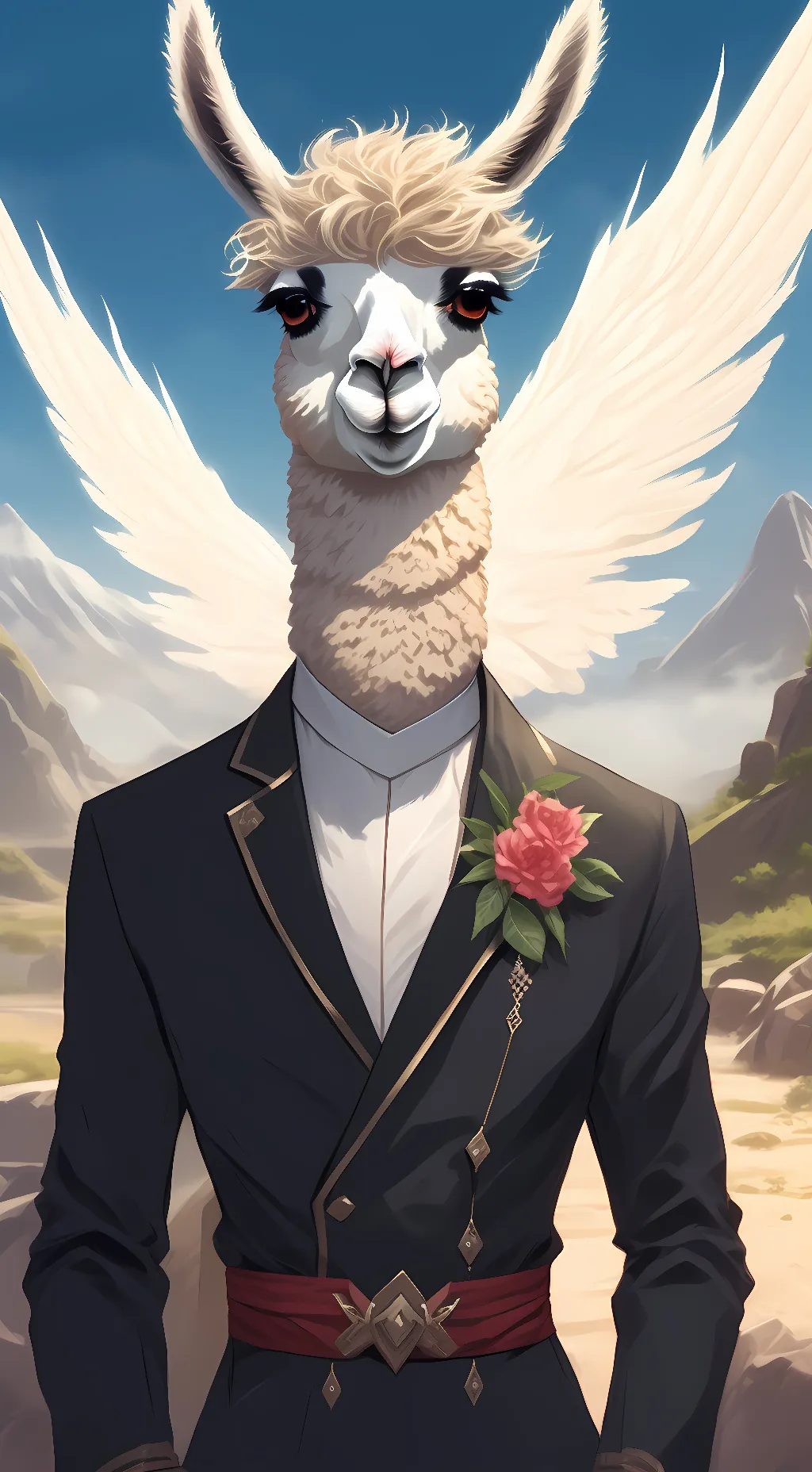 ai character: V background