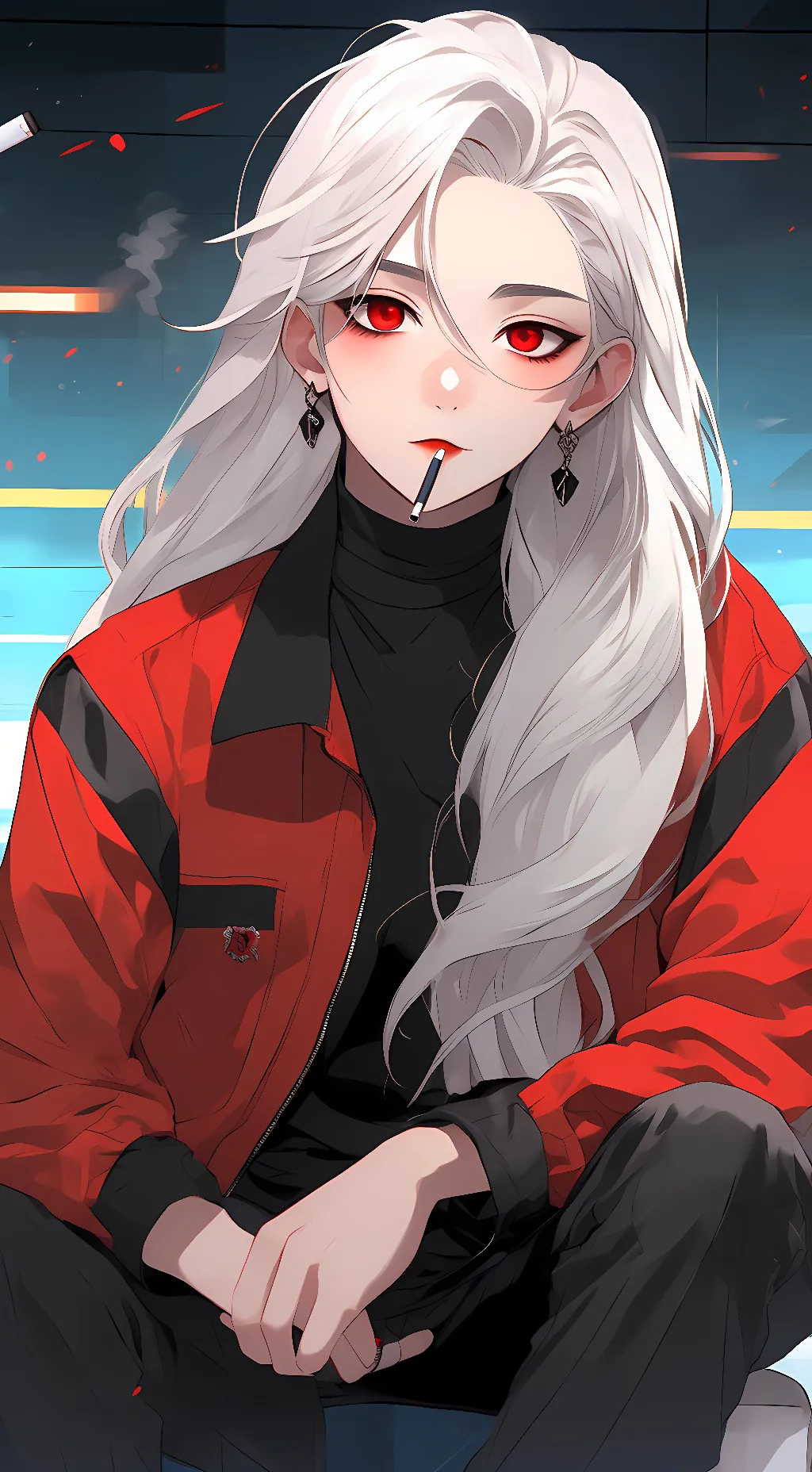 ai character: Kimmy sky  background