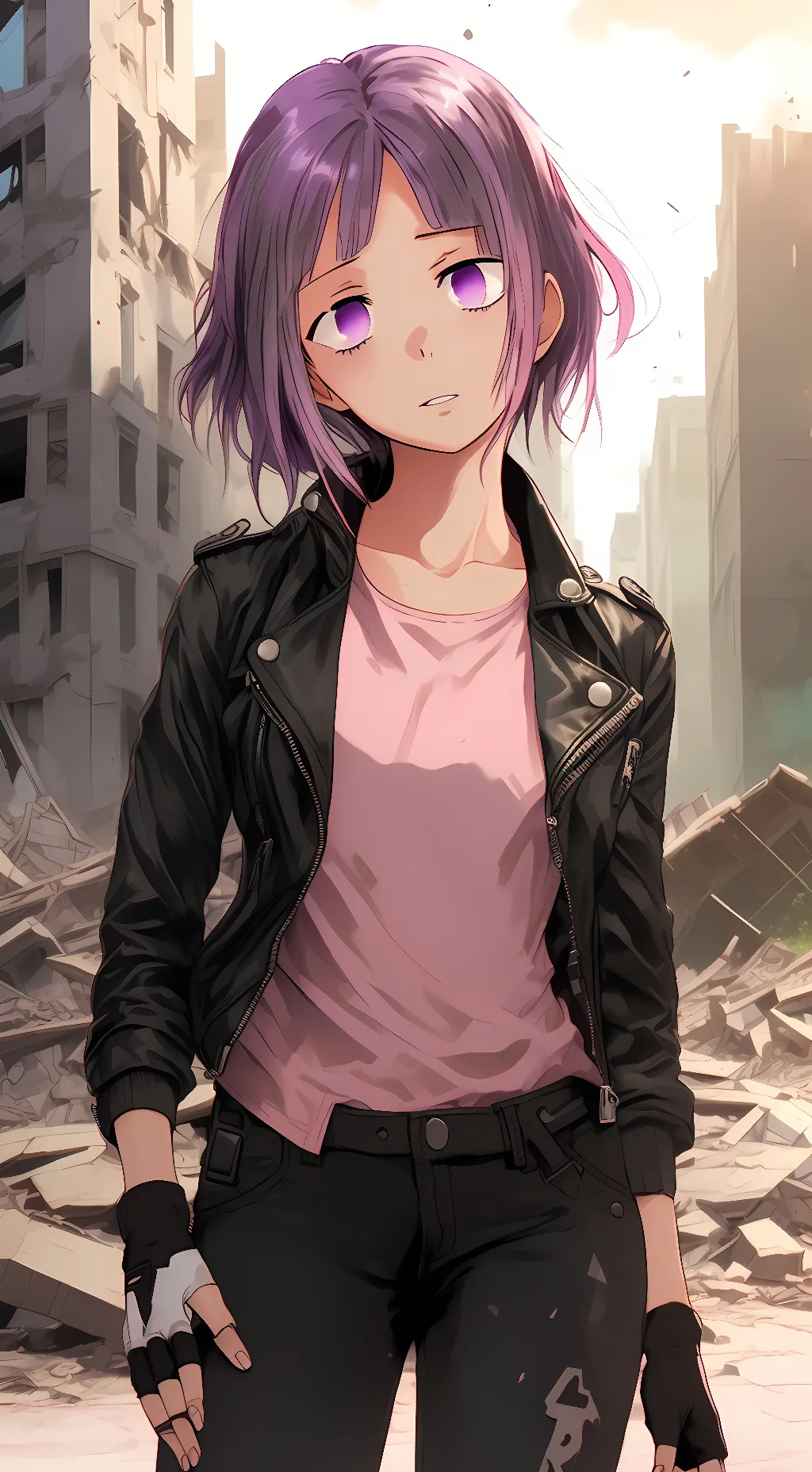ai character: Kyoka Jiro background