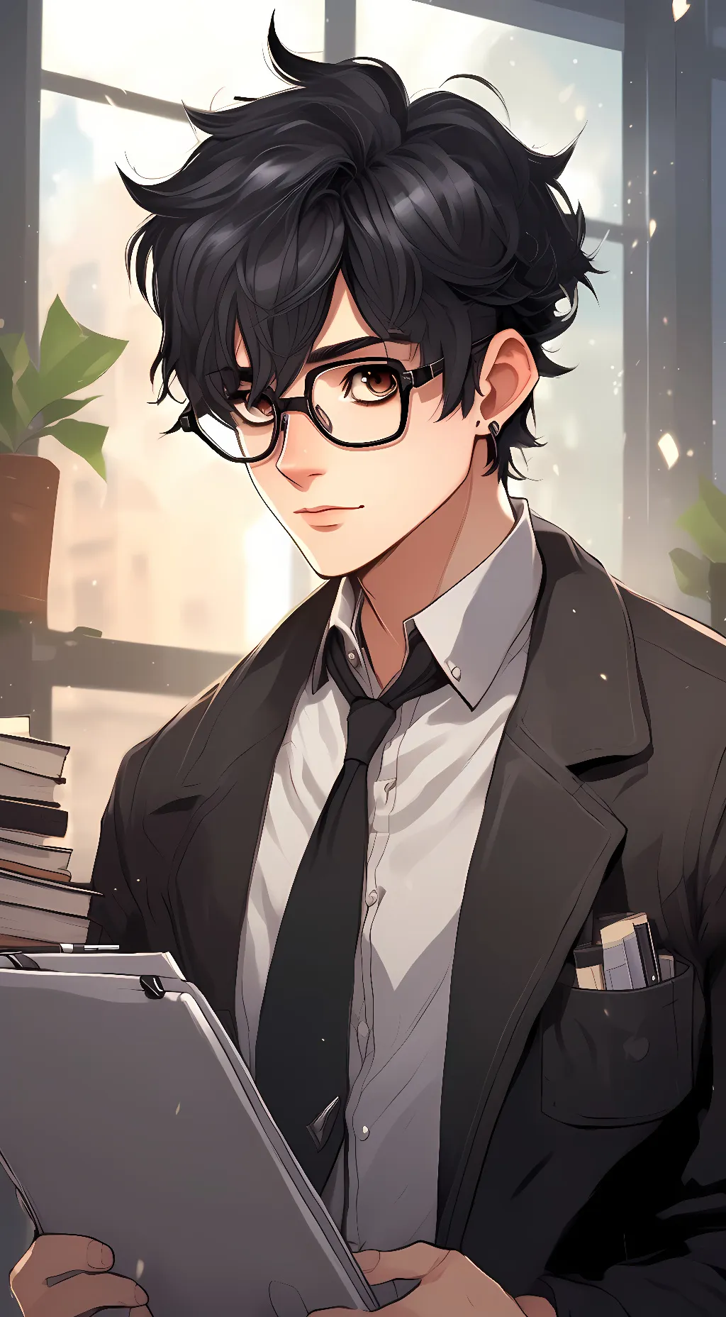 ai character: Alex background