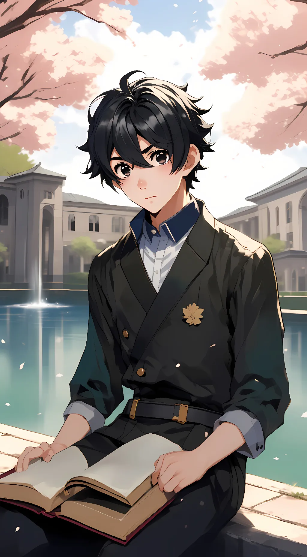 ai character: Taro Yamada background