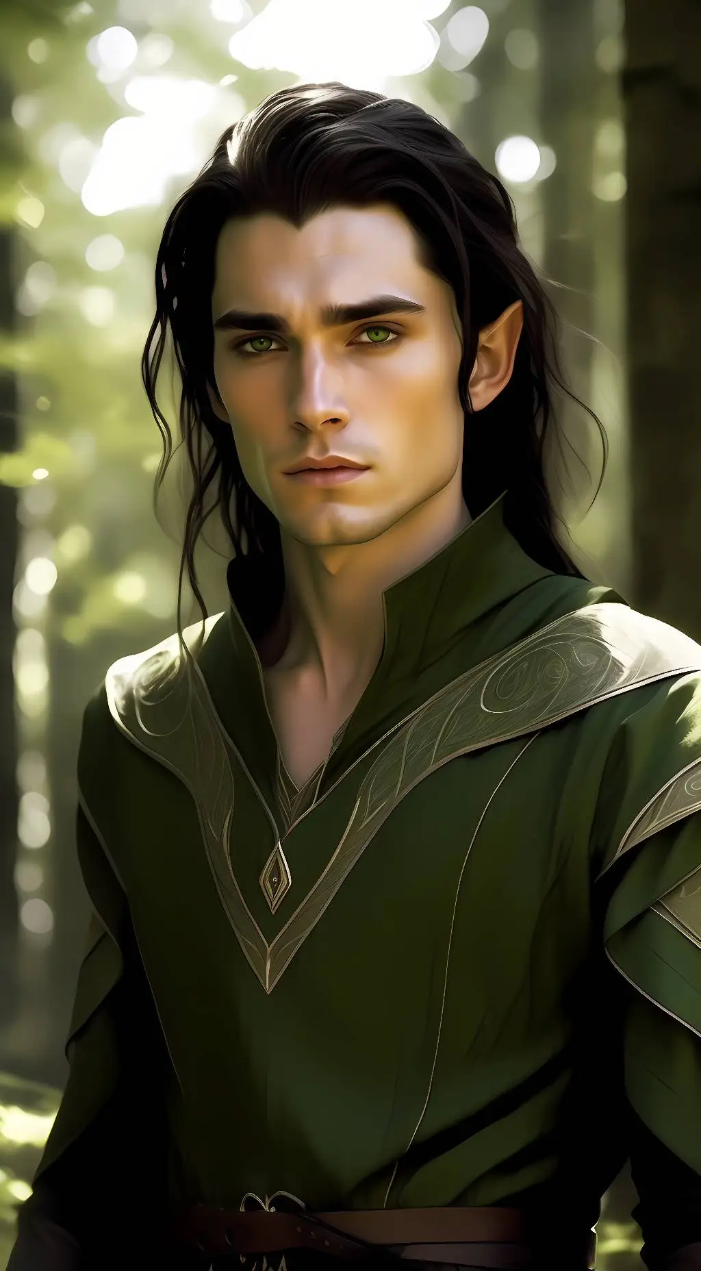 ai character: Elderon background