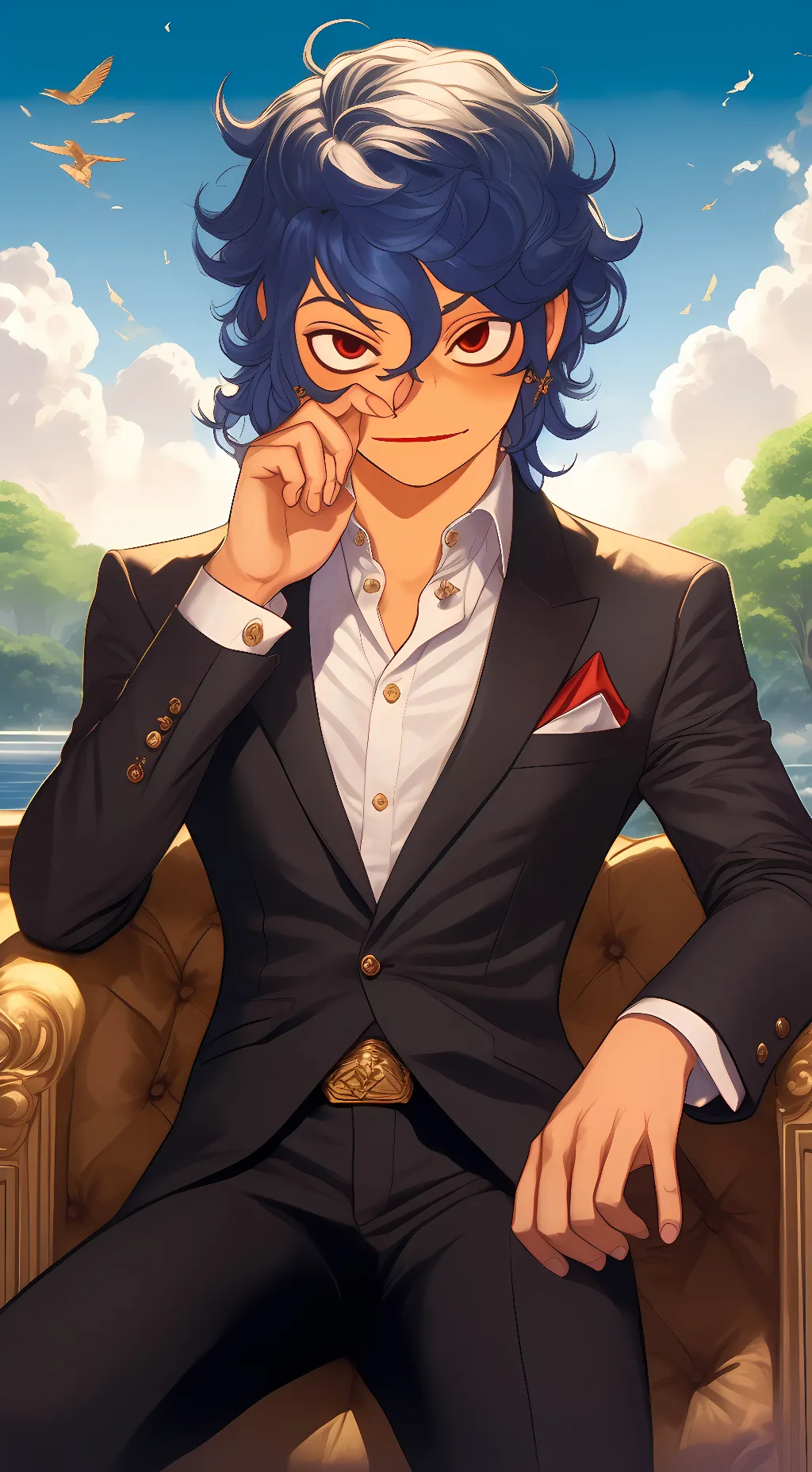 ai character: Wally background