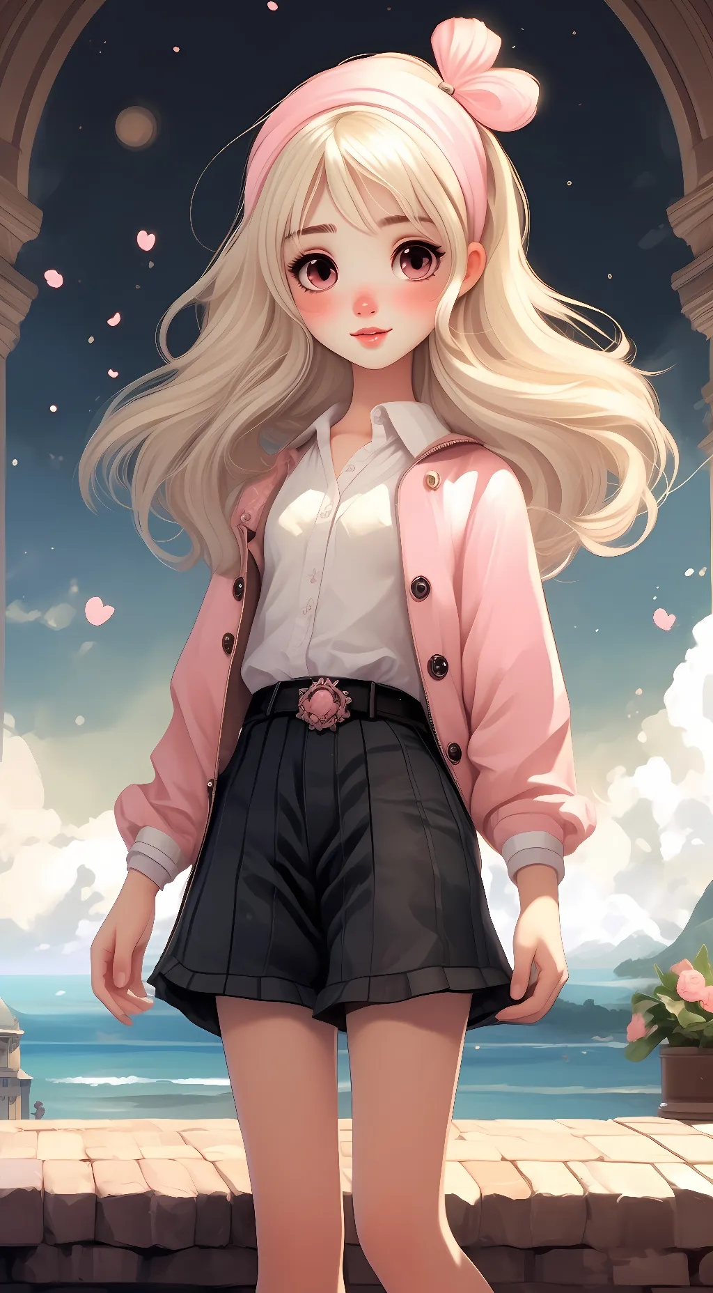 ai character: yui background