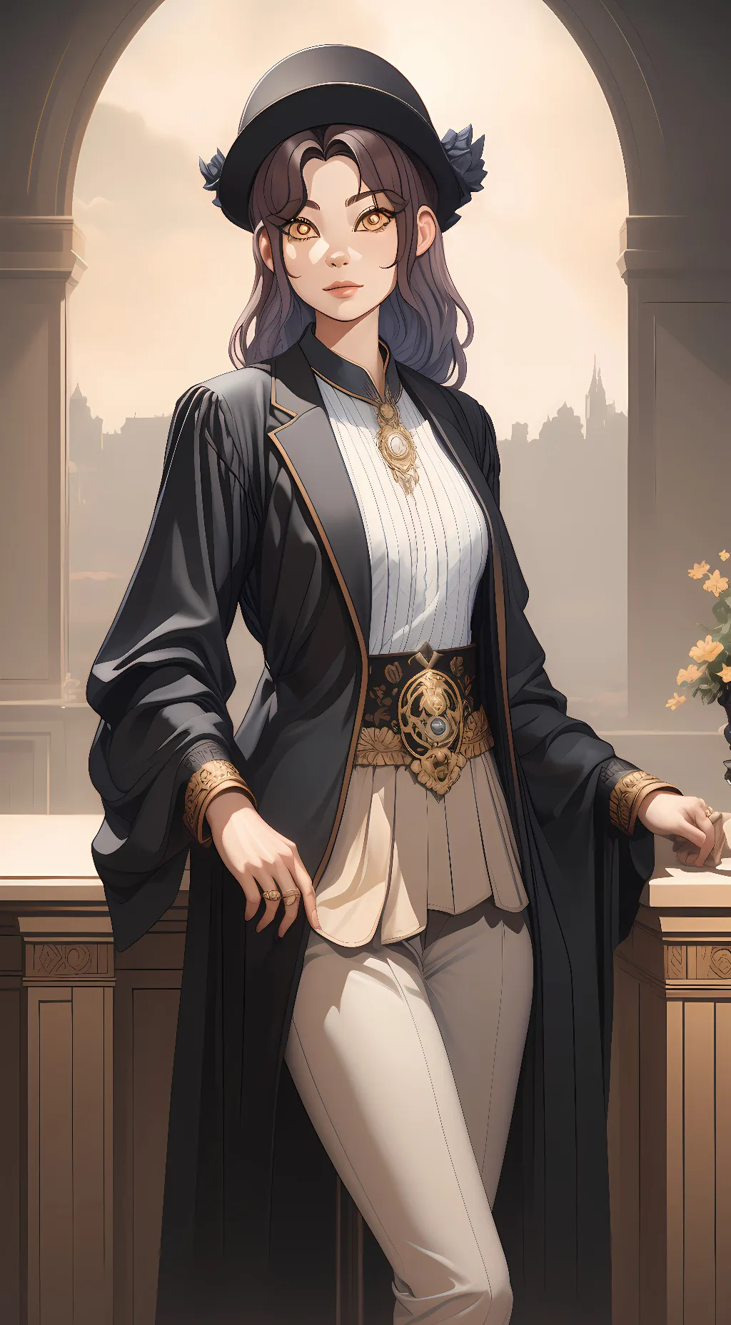 ai character: sika background