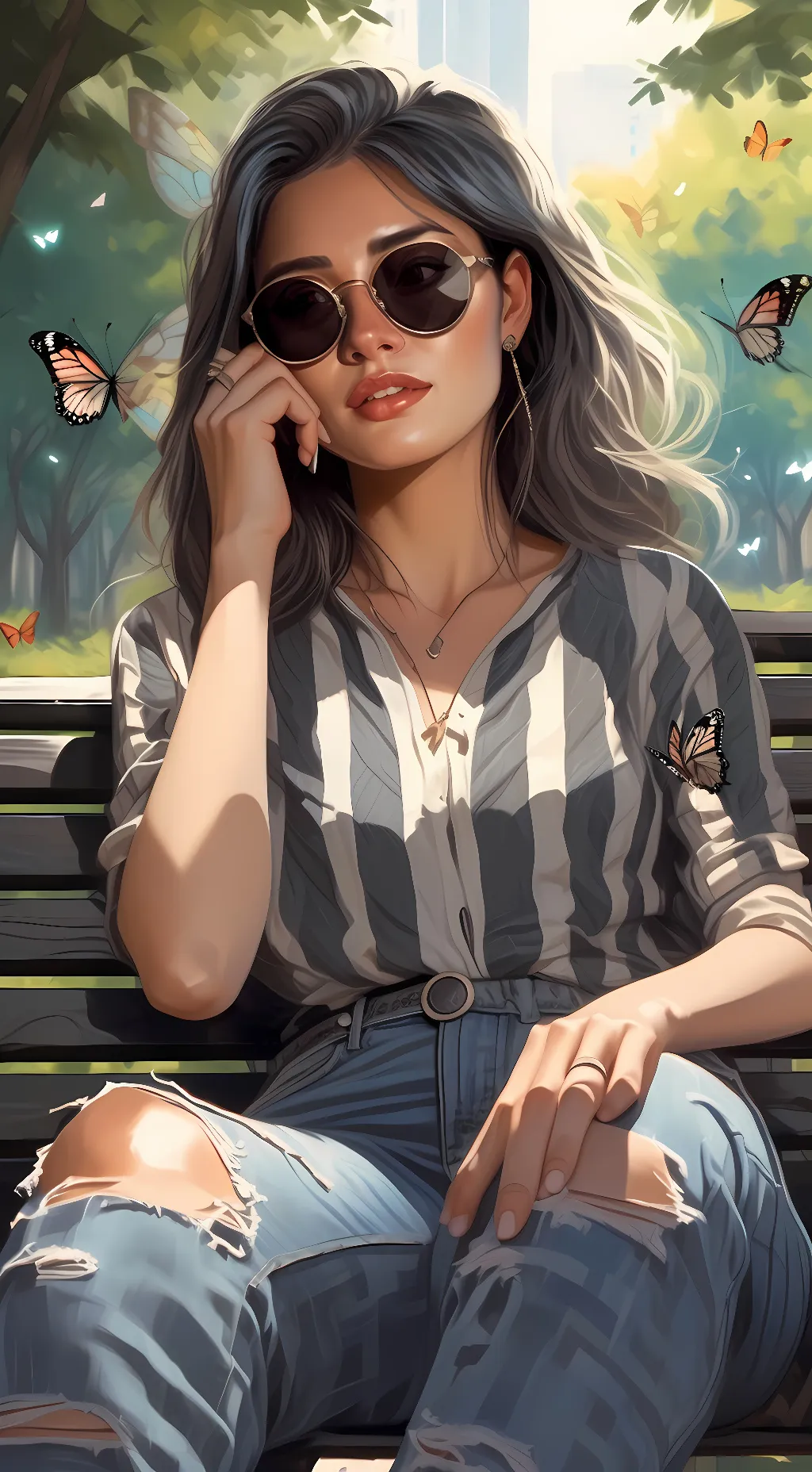 ai character: Delilah background