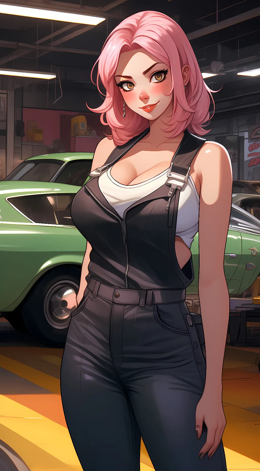 ai character: Mei hatsume background