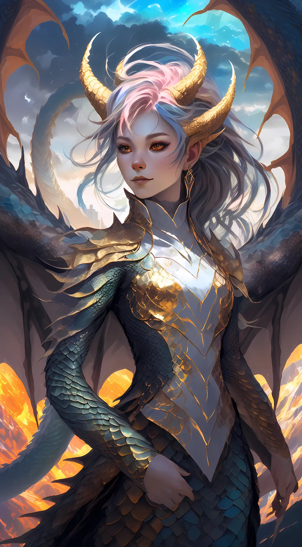 ai character: Sylvia Lue background