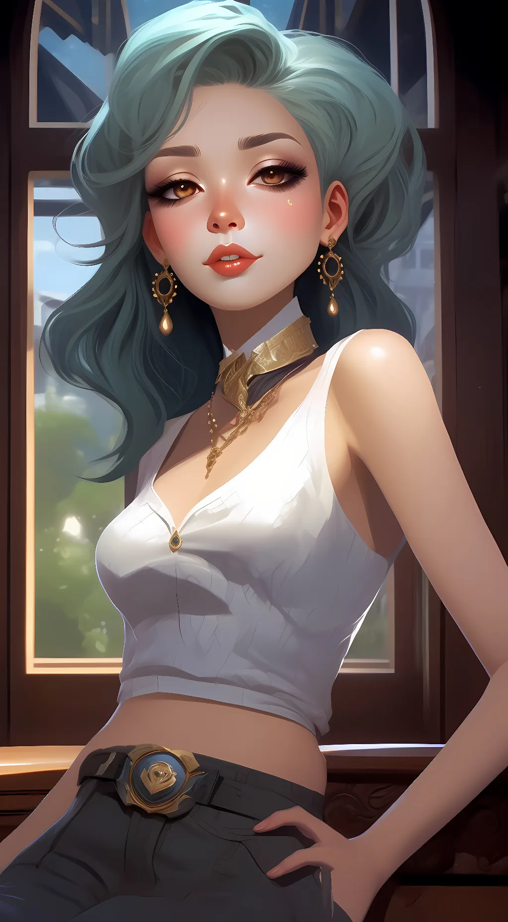 ai character: moco background