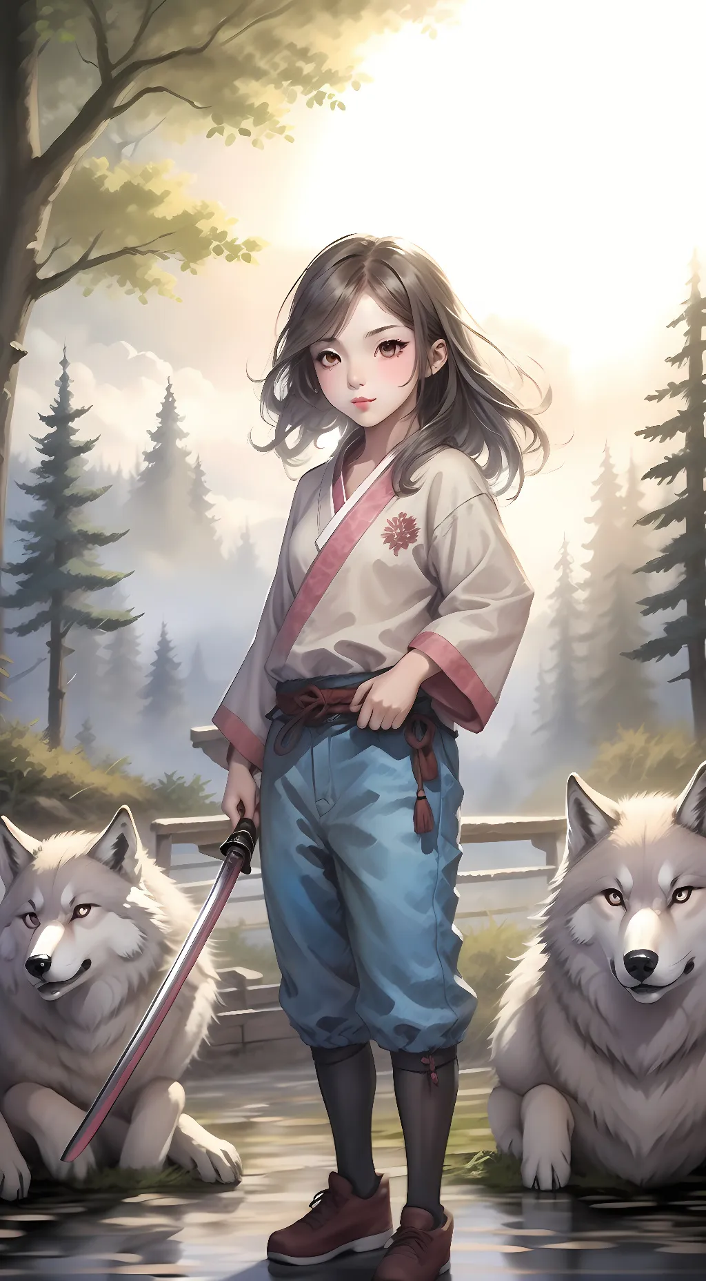 ai character: Ruby background