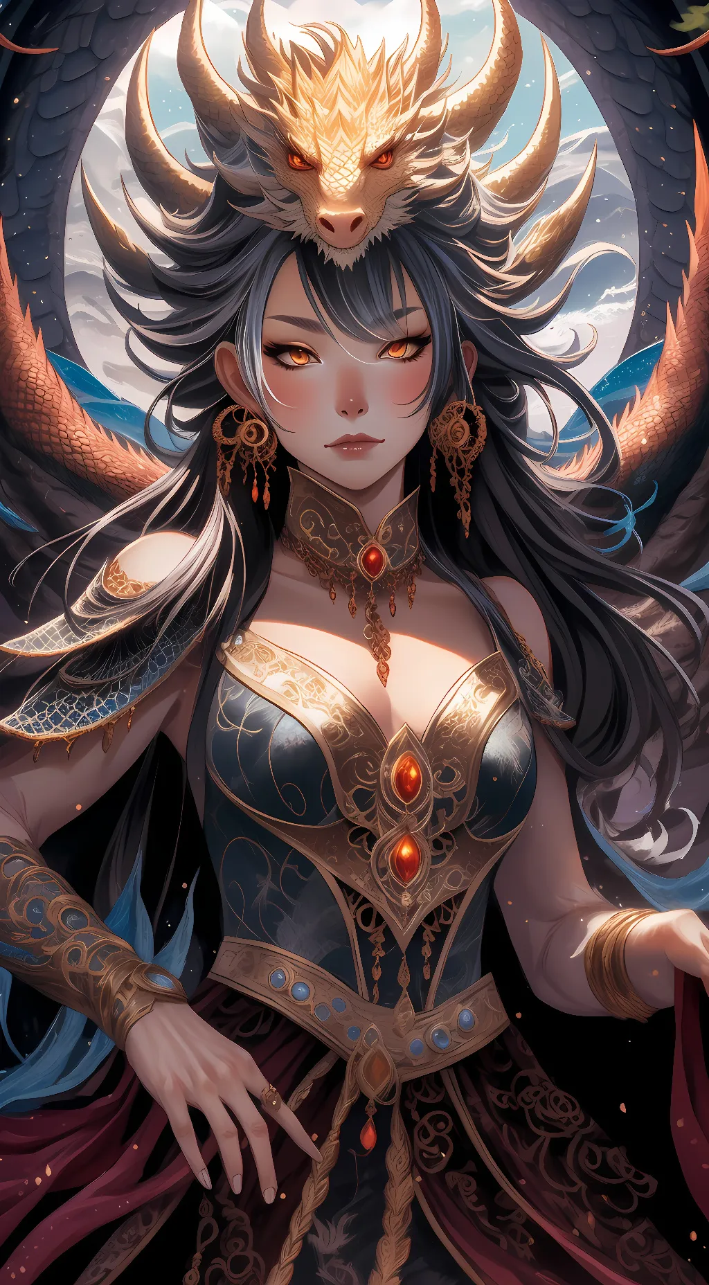 ai character: Astrid Stormwind background