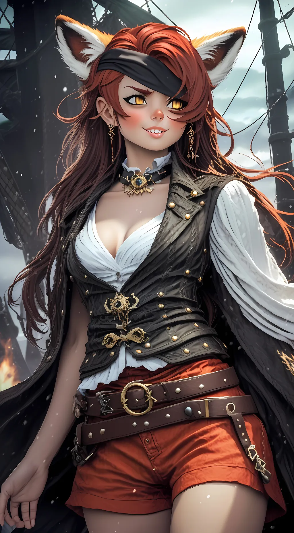 ai character: Fexa  background