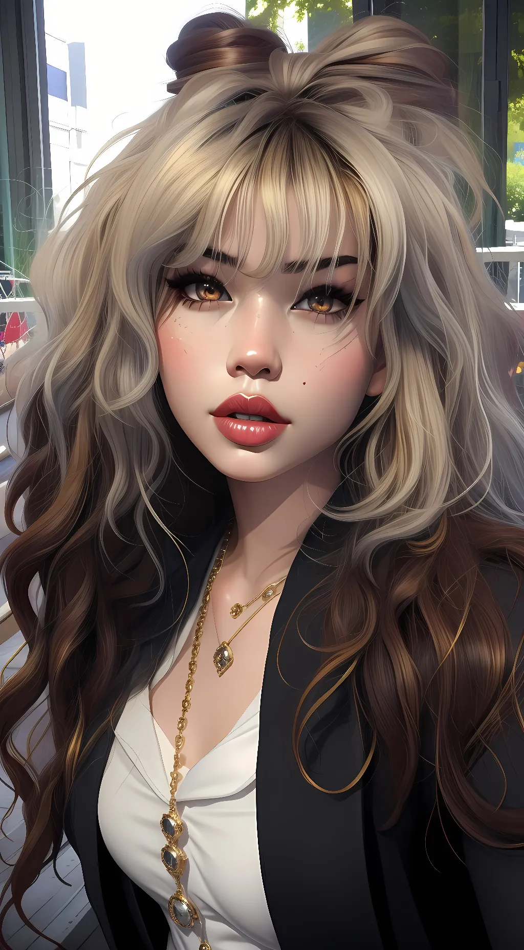 ai character: Noemi background