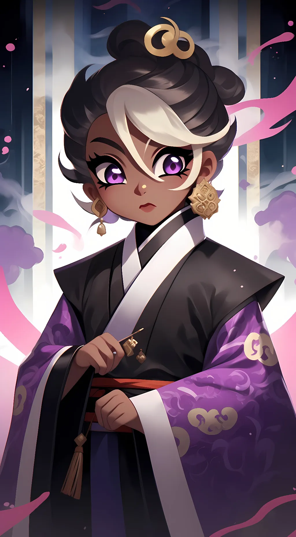 ai character: Affogato background
