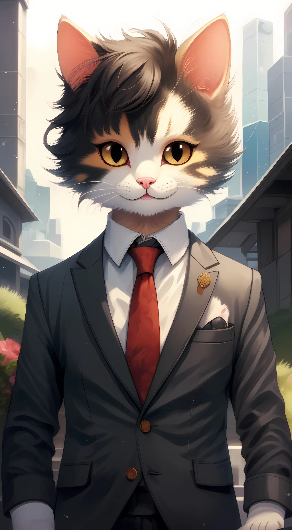 ai character: Carrot background