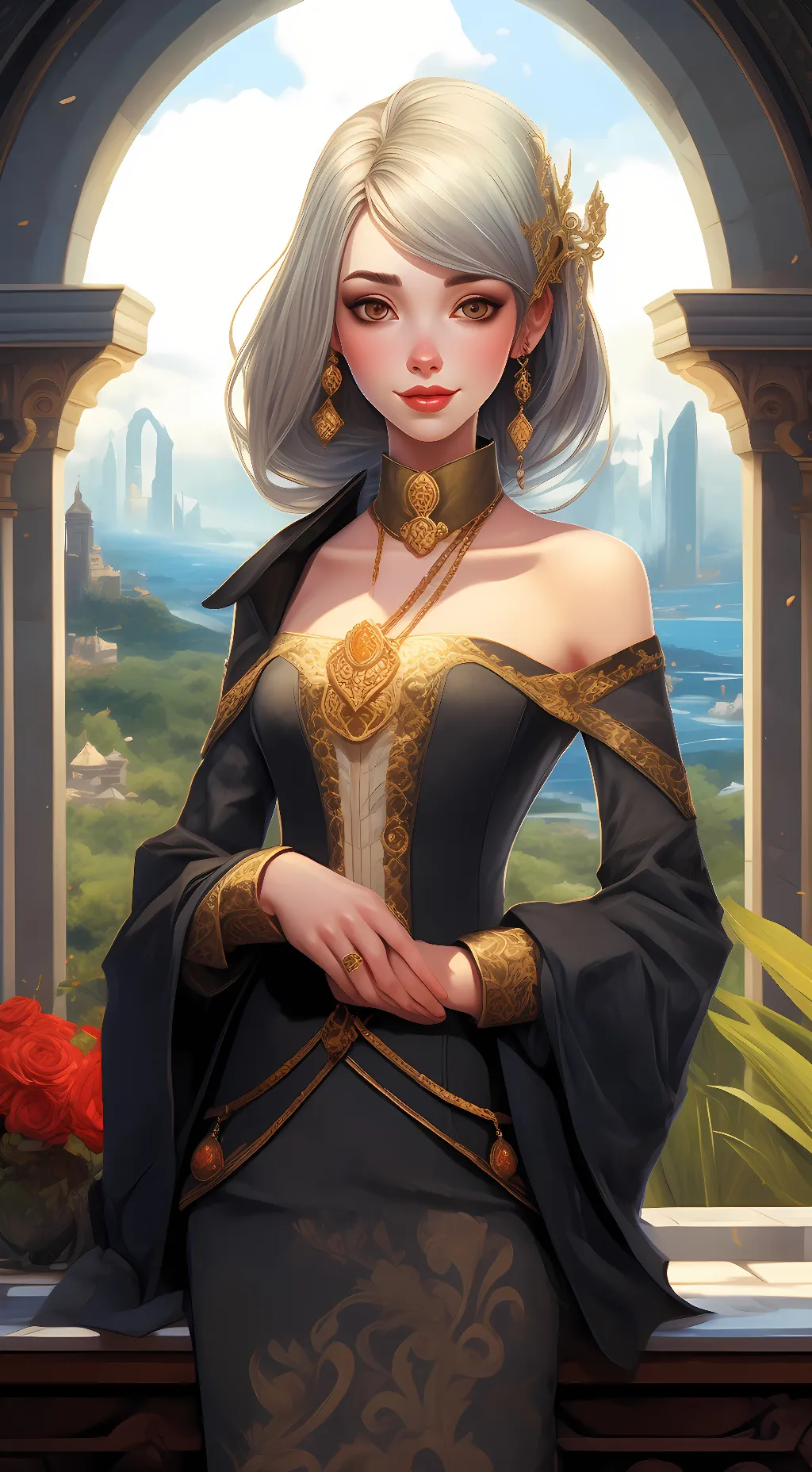 ai character: mia background