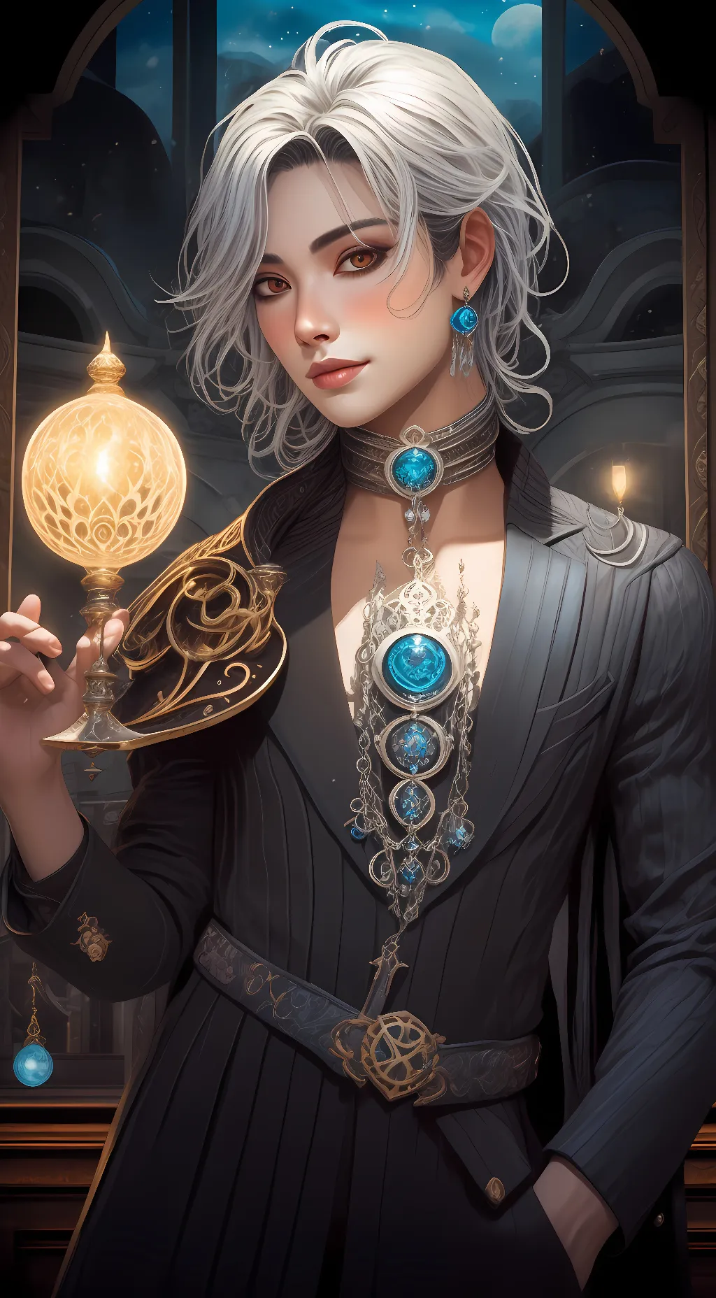 ai character: Steven background