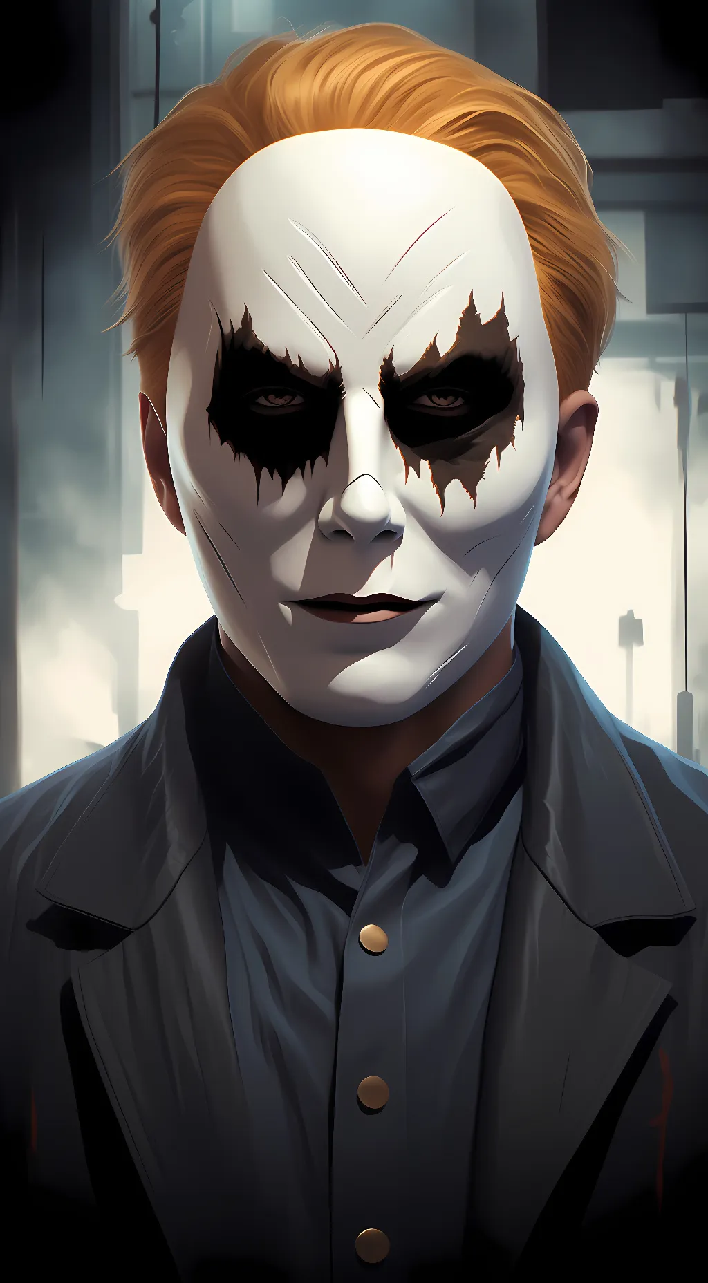ai character: MichaelMyers background