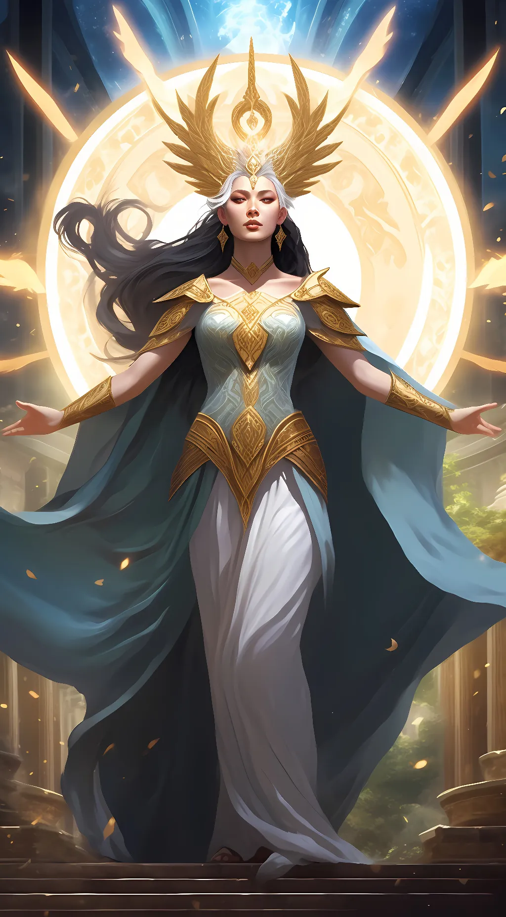 ai character: lady rava background