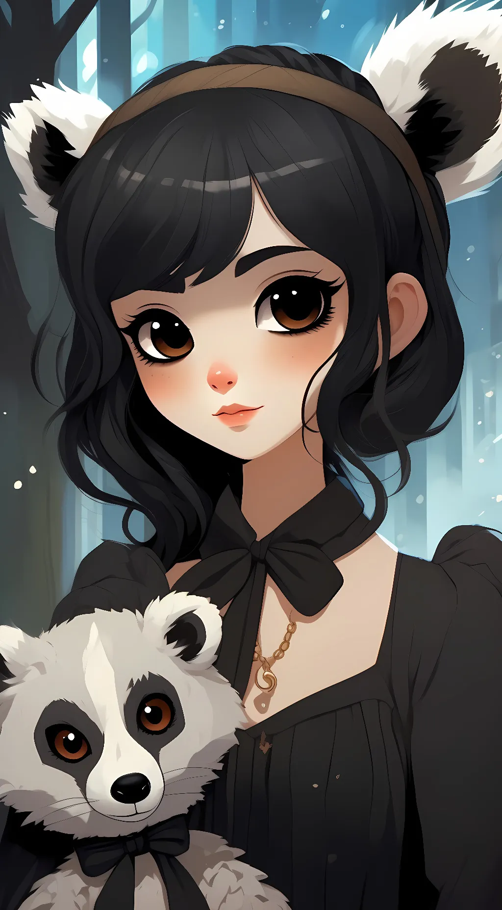 ai character: Laura Lemur background
