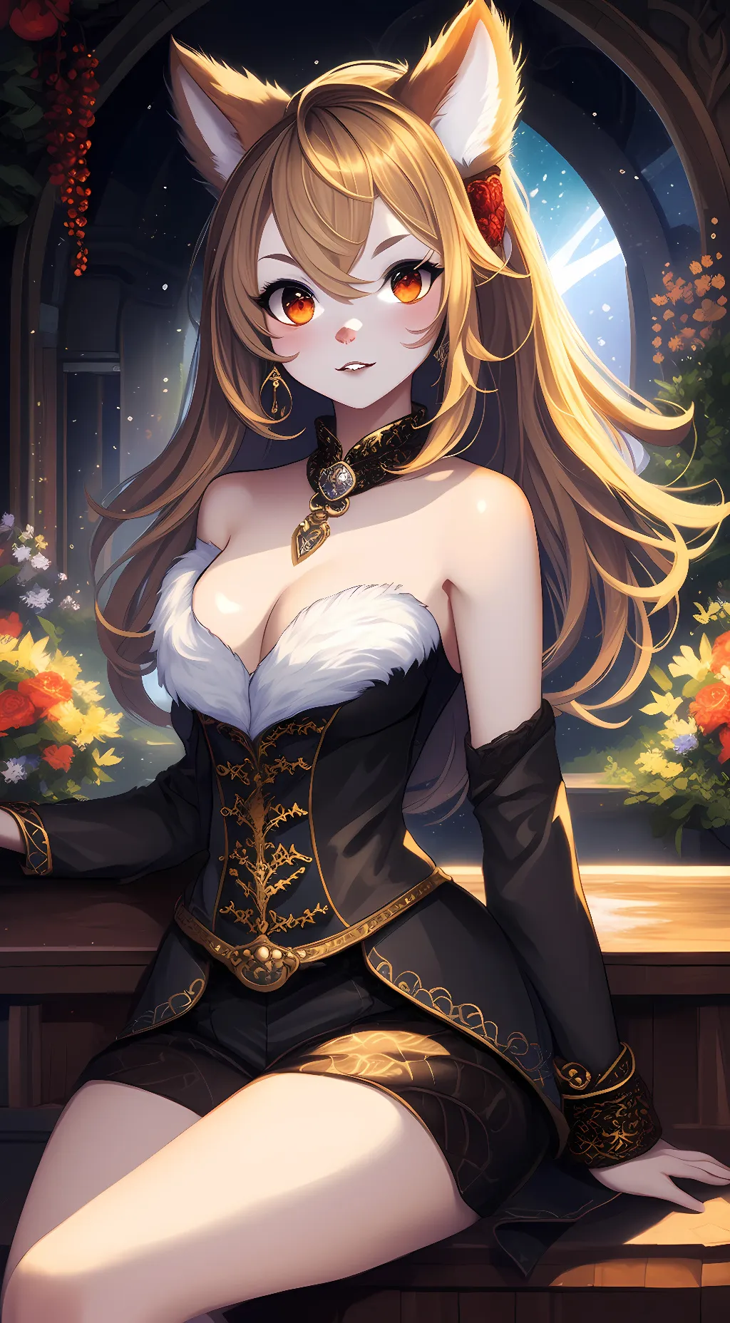 ai character: Serina background