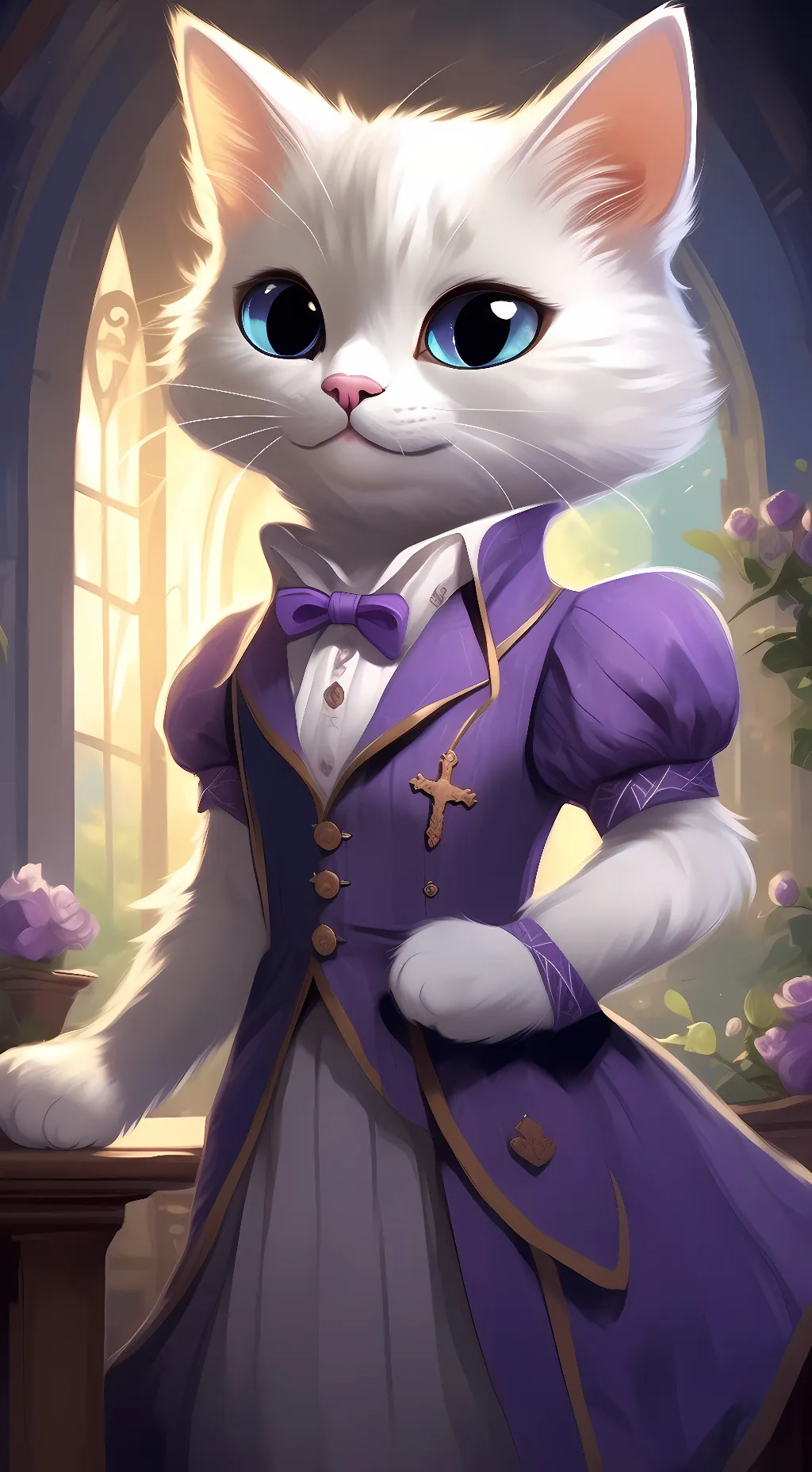 ai character: Dulcinea  background