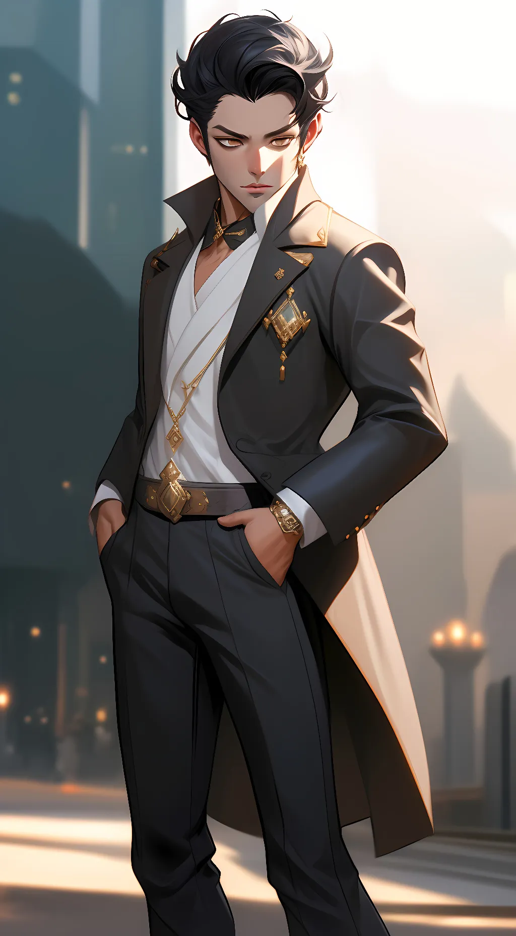 ai character: Aizawa Shota background