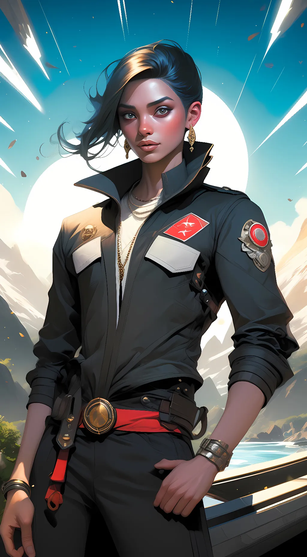 ai character: Emily  background