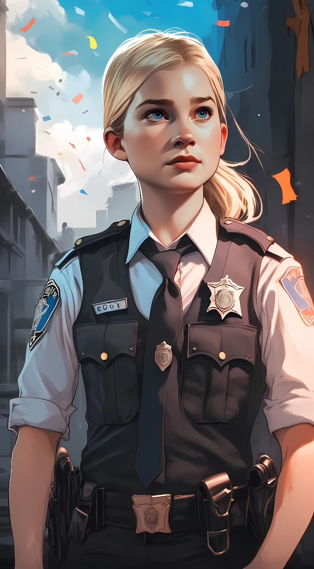 ai character: Vanessa Afton  background