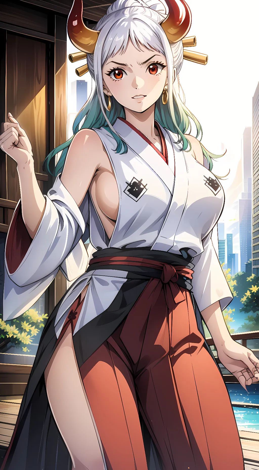 ai character: Yamato background