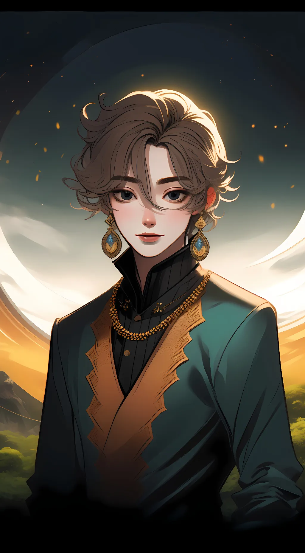 ai character: Max background