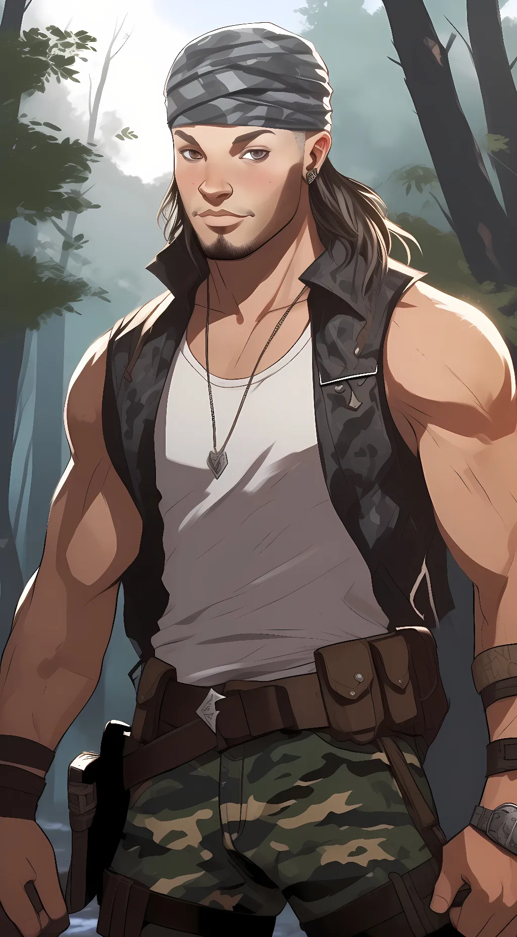 ai character: Gaia background