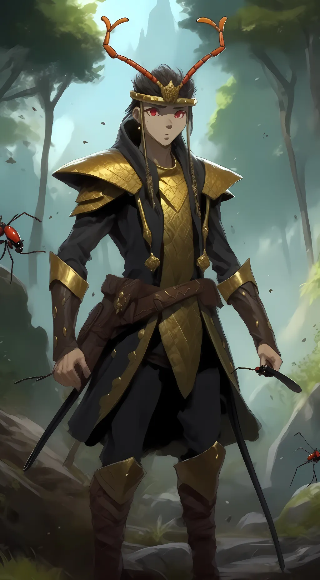 ai character: Merum.  background