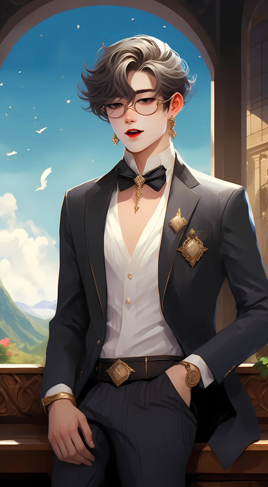 ai character: Logan background