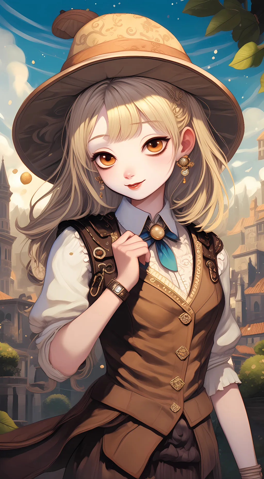 ai character: Isabella  background