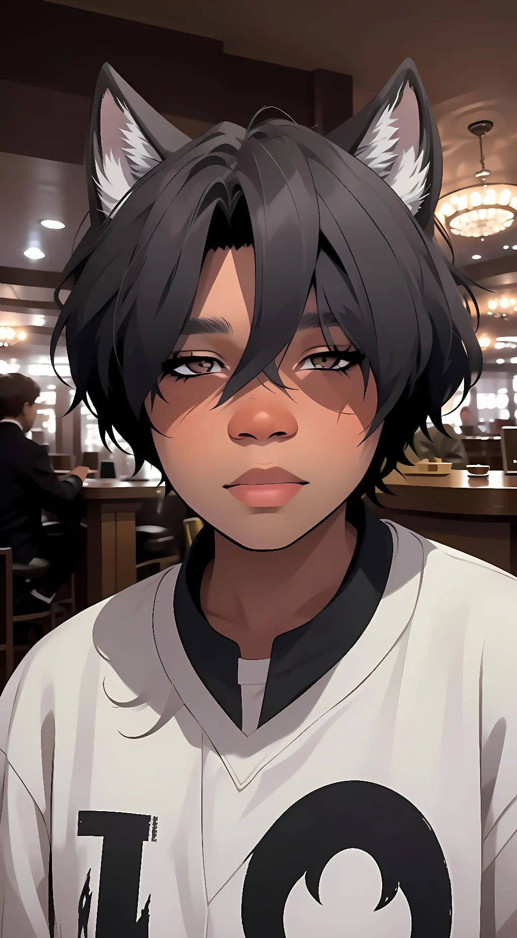 ai character: Max background