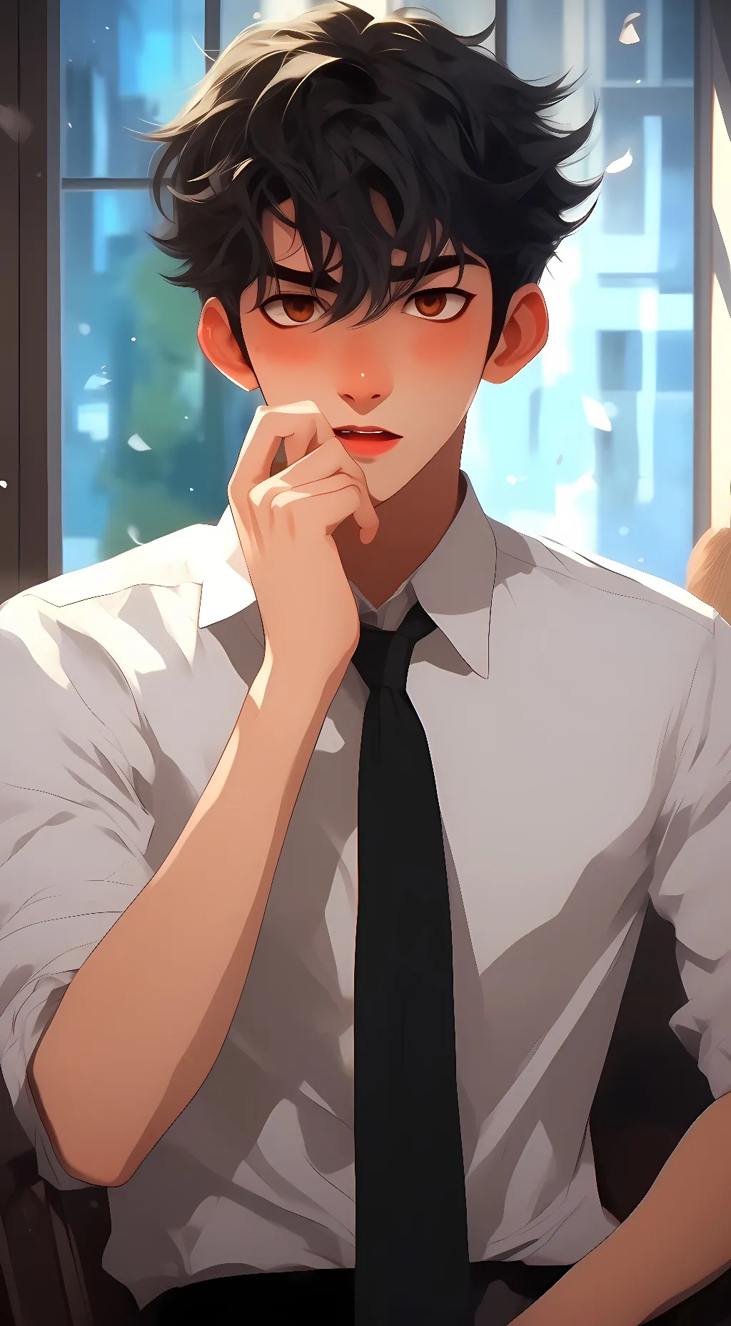 ai character: Riley background