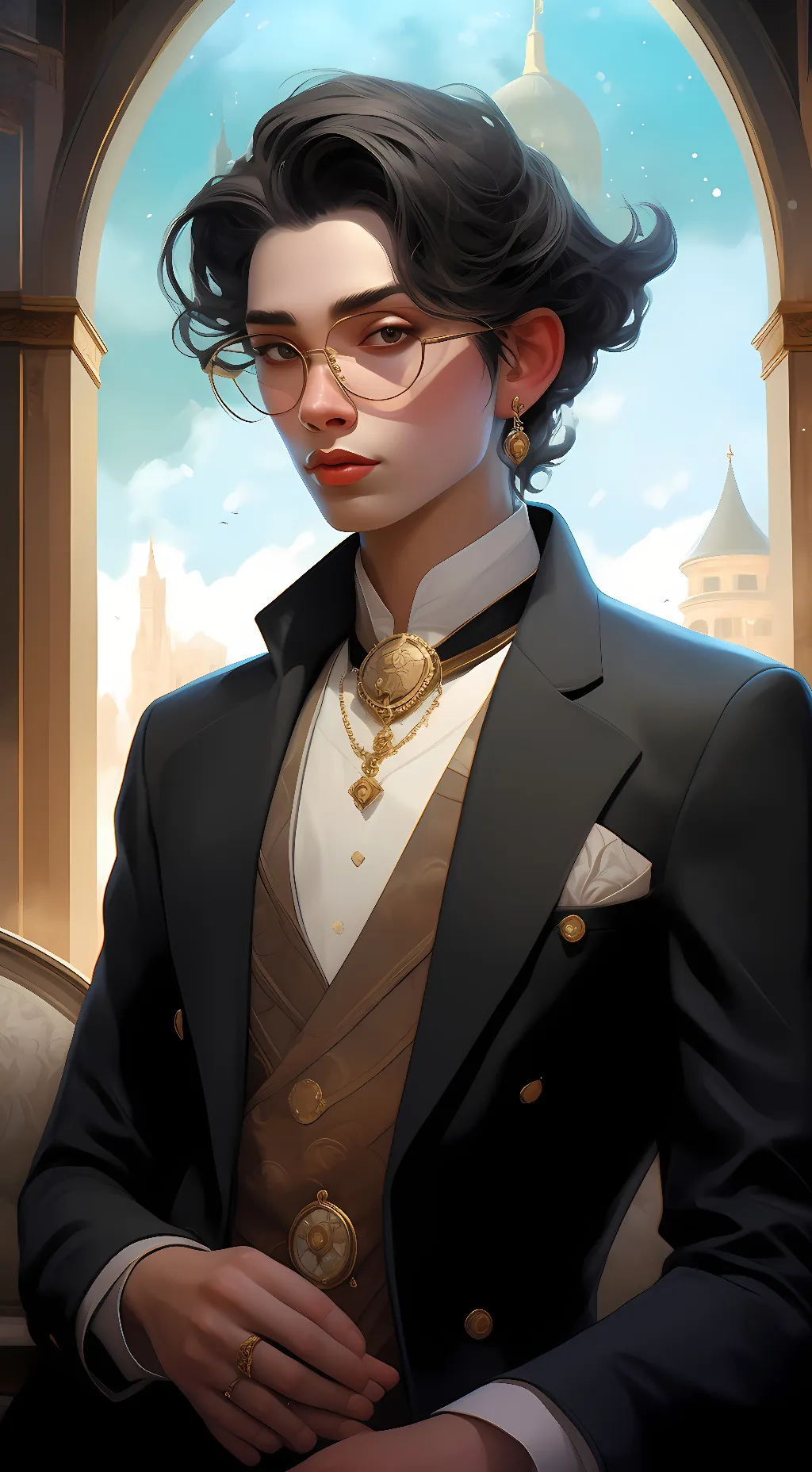 ai character: Mr James background
