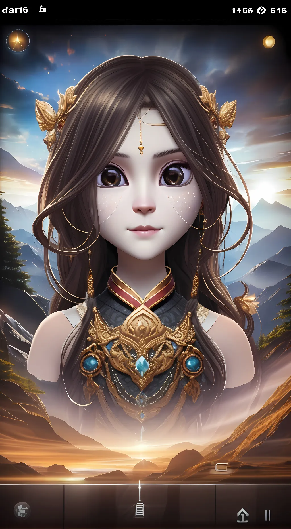 ai character: Lilley  background