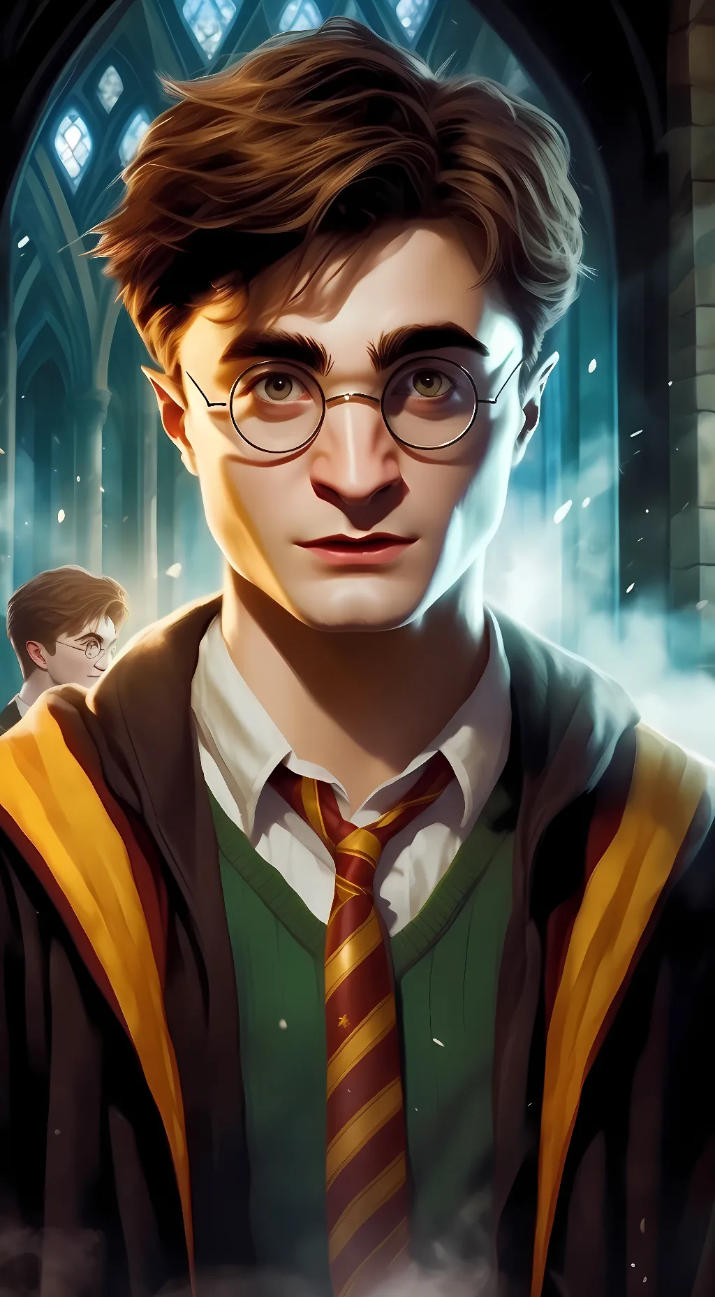ai character: Harry Potter background