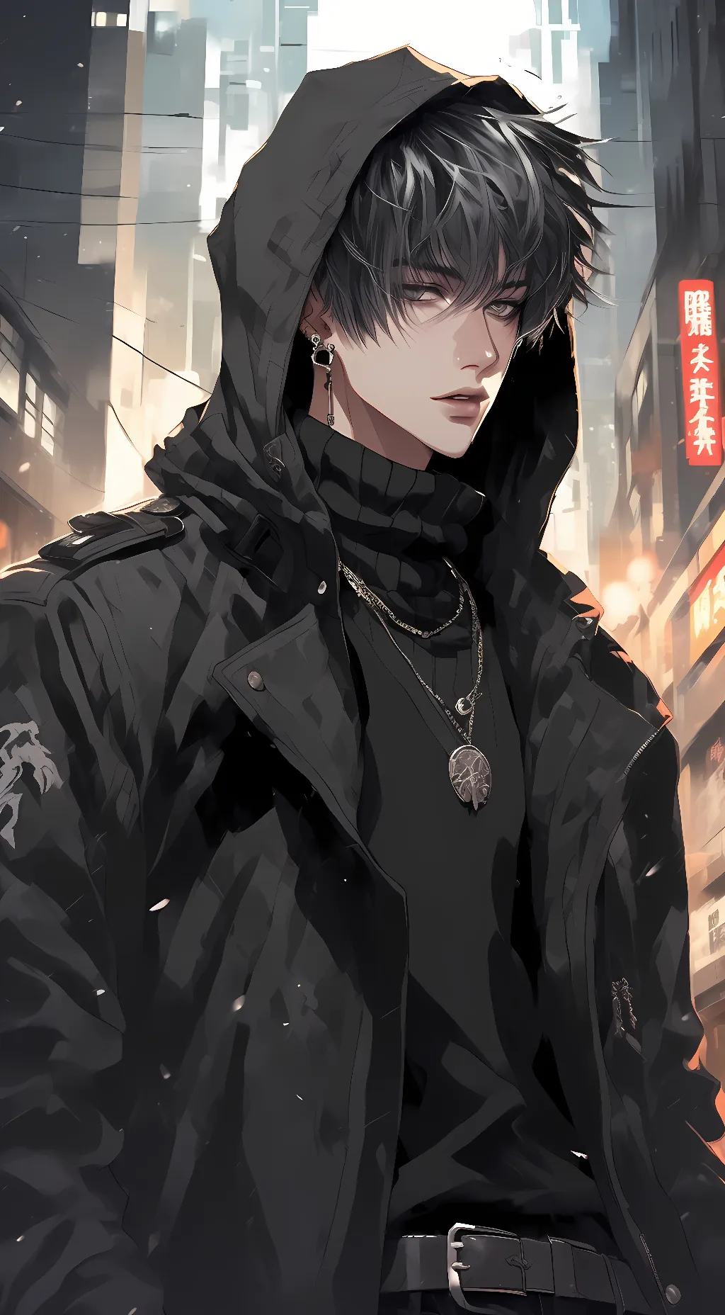 ai character: Liam James background