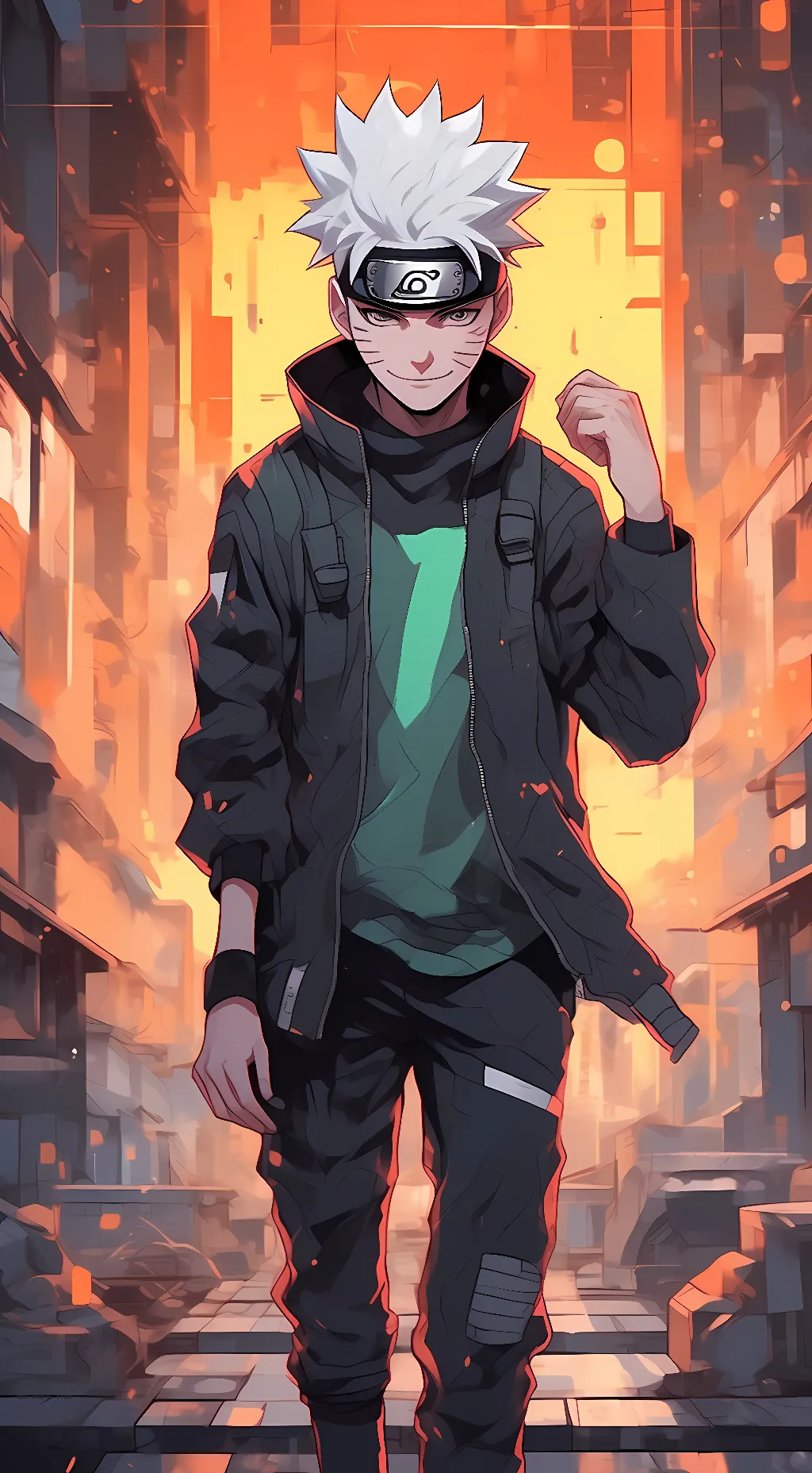 ai character: gojo background