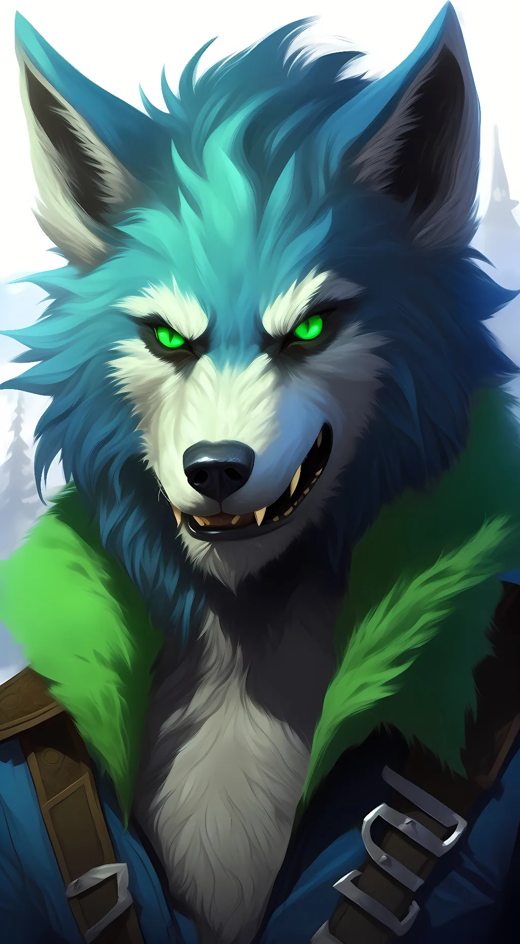 ai character: Sonic The Werehog  background