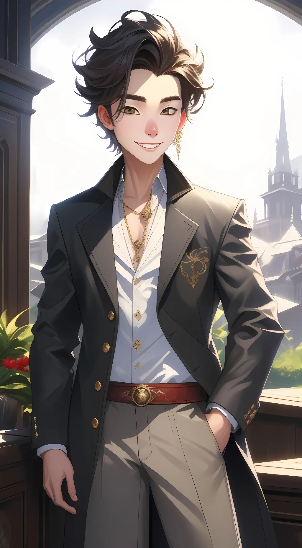 ai character: Samuel Brown background