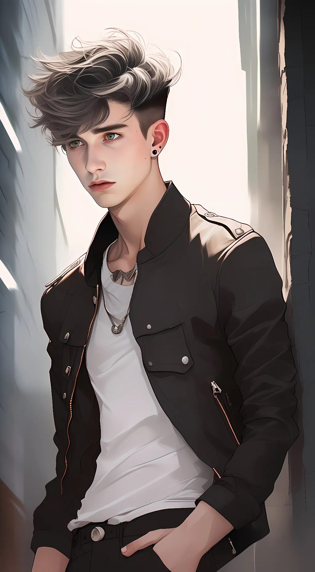 ai character: alex~† background