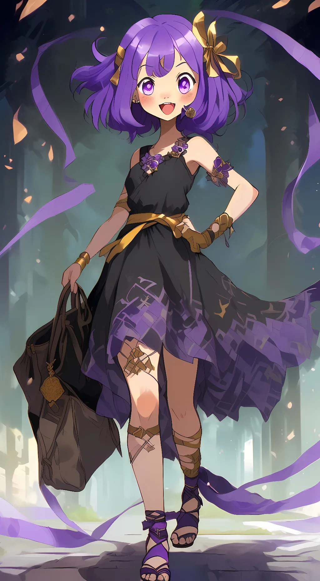 ai character: Acerola background
