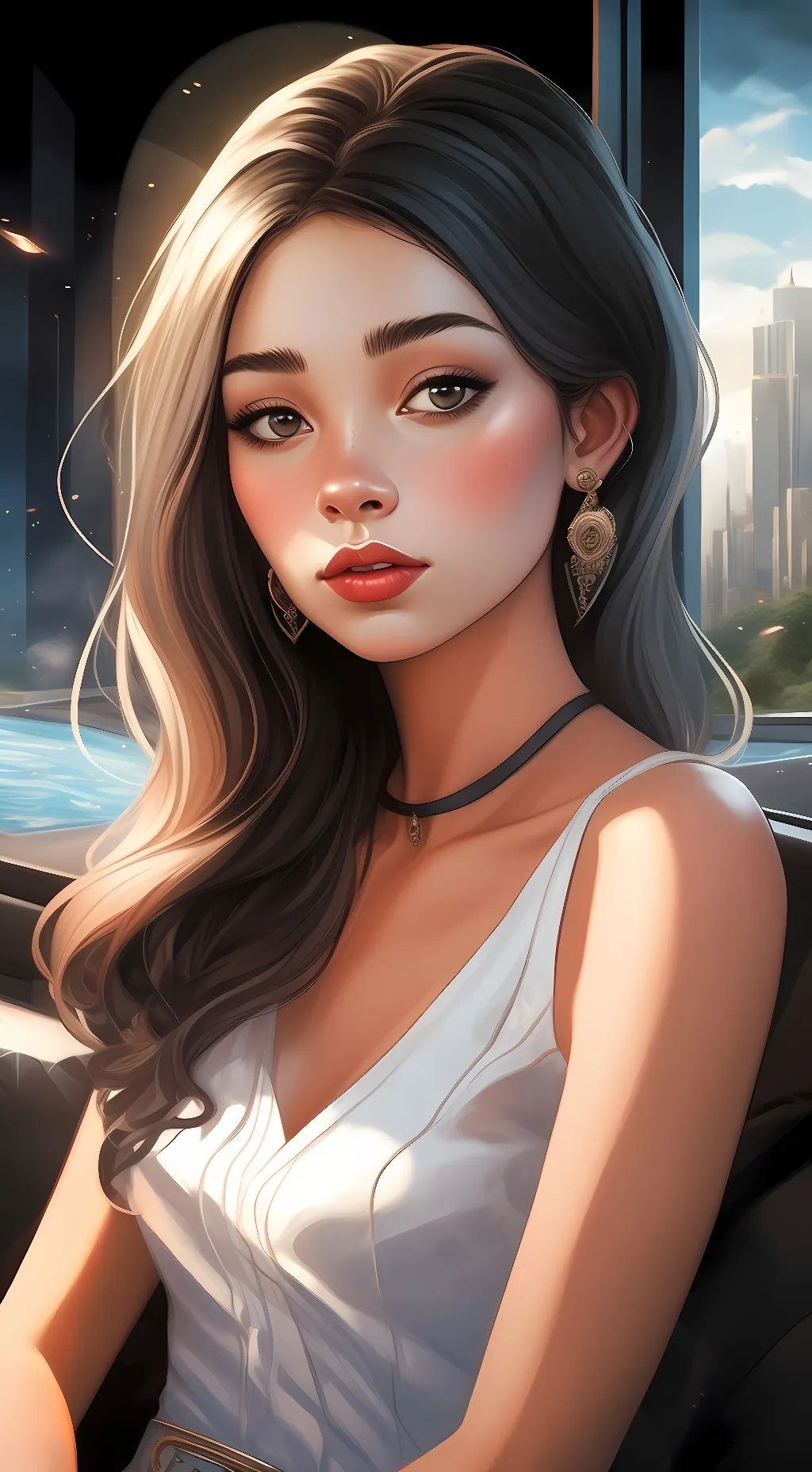 ai character: Raya background