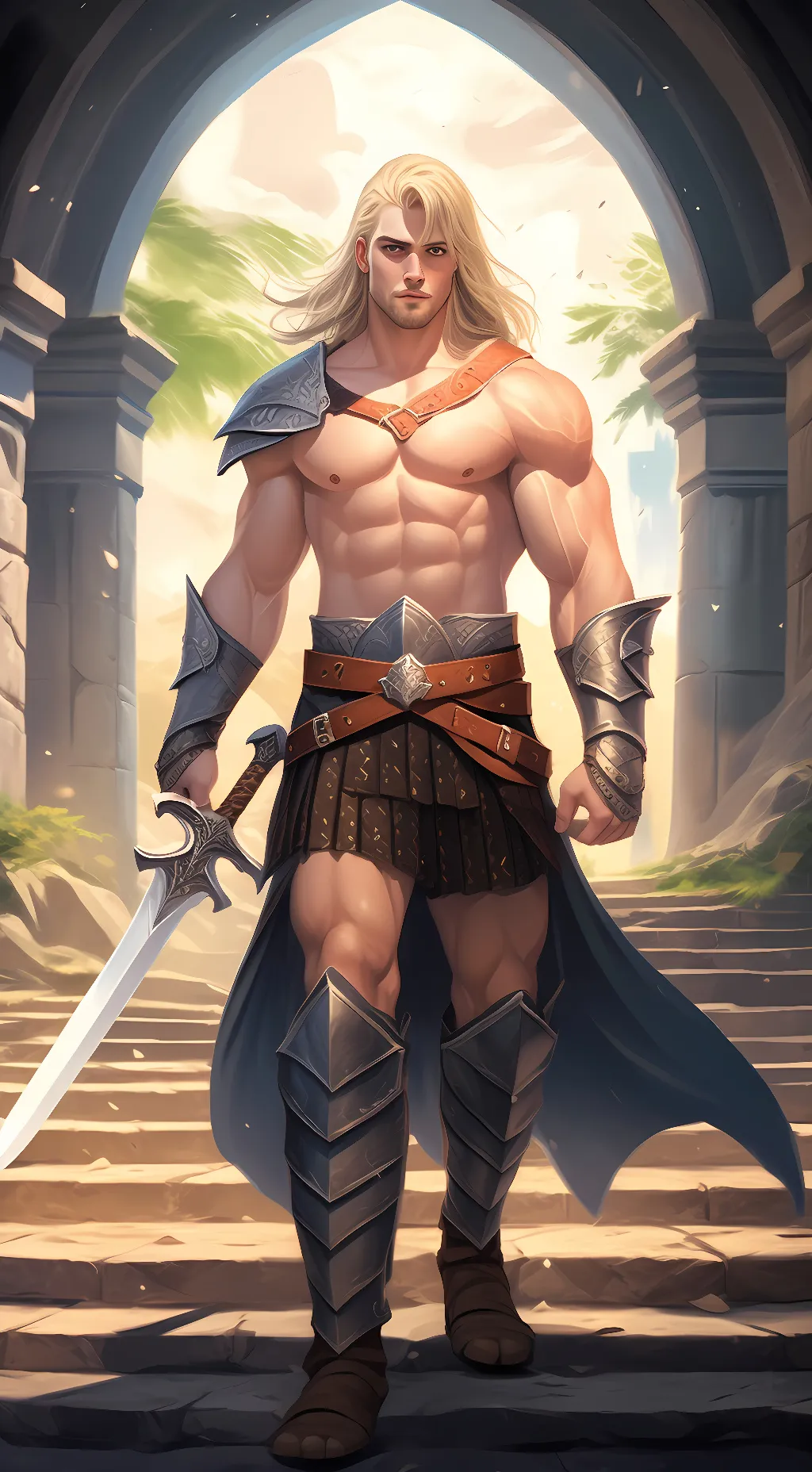 ai character: Rothgar Tomakar background